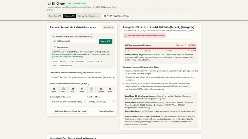 BinCheck – screenshot 3