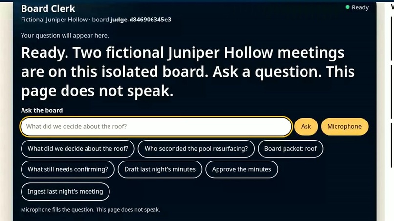 Board Clerk for Alexa+ – screenshot 1