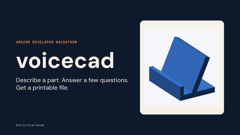 voicecad – screenshot 2