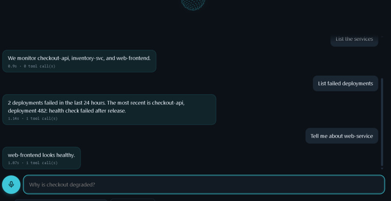 Alexa CloudOps Copilot – screenshot 4