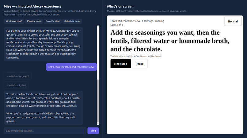 MISE – screenshot 3