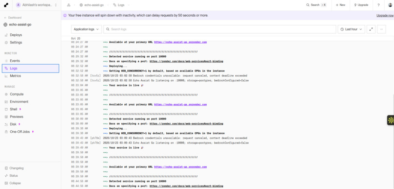 Echo Assist — AI Productivity Agent – screenshot 1