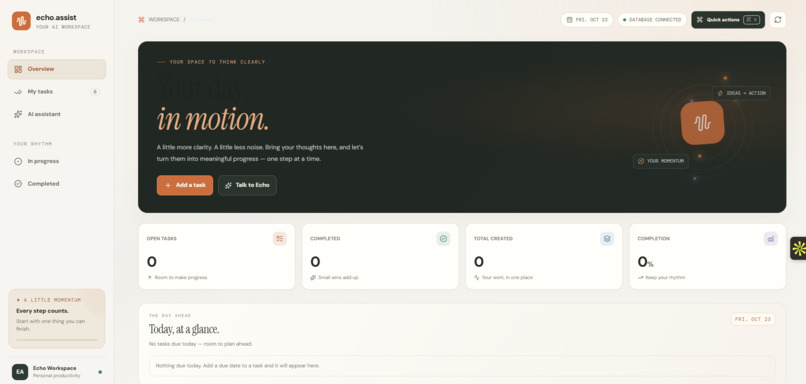 Echo Assist — AI Productivity Agent – screenshot 11