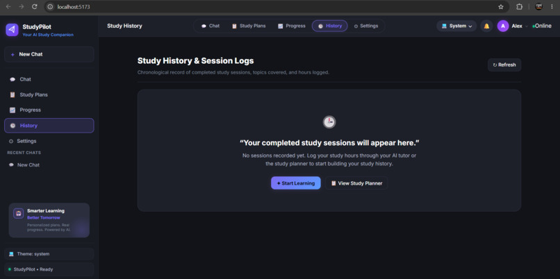 StudyPilot - Adaptive Voice AI Agent via MCP – screenshot 3