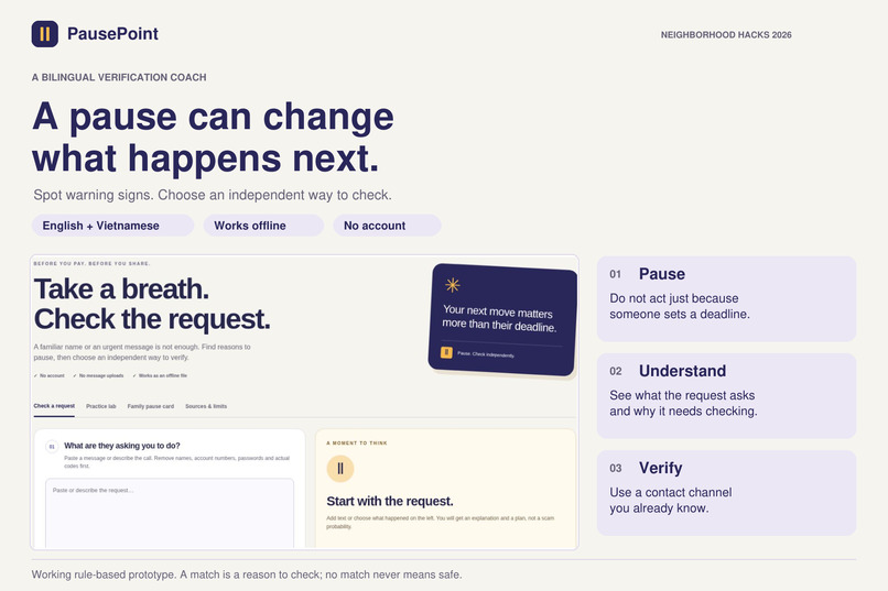 PausePoint - A pause can change what happens next – screenshot 1