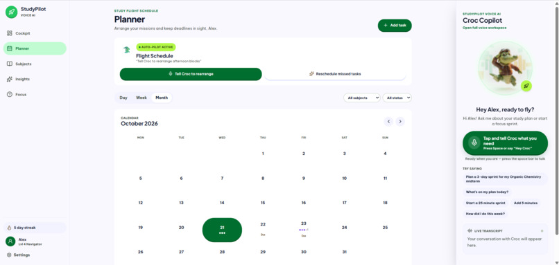 Crocademy – screenshot 1