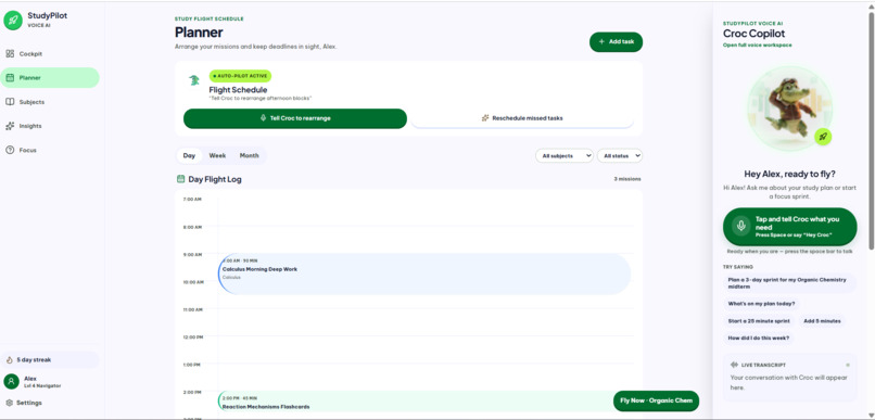 Crocademy – screenshot 2