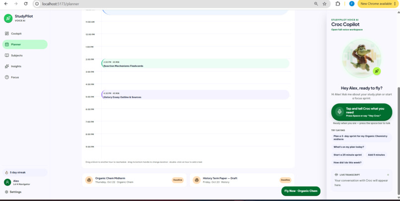 Crocademy – screenshot 5