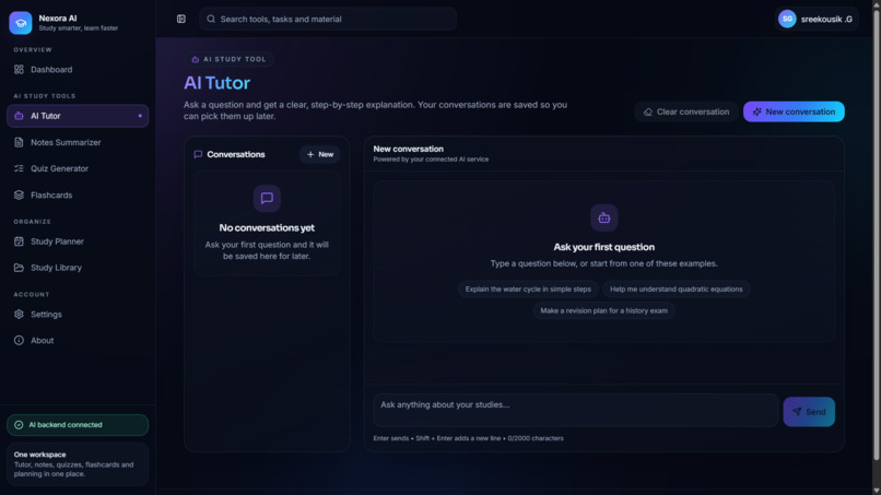 Nexora AI  – screenshot 1