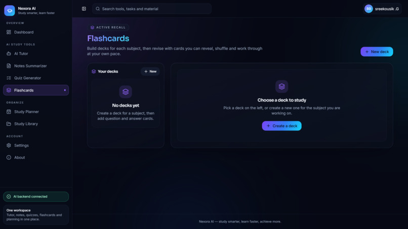 Nexora AI  – screenshot 2