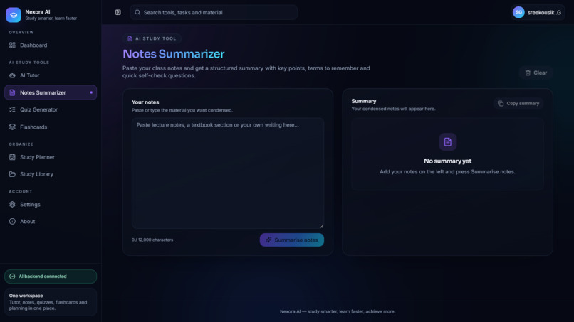 Nexora AI  – screenshot 3