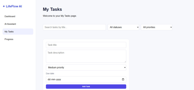 LifeFlow AI – screenshot 3