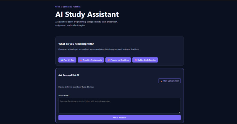 CampusPilot AI – screenshot 4