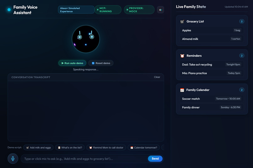 Family Voice Assistant – screenshot 3
