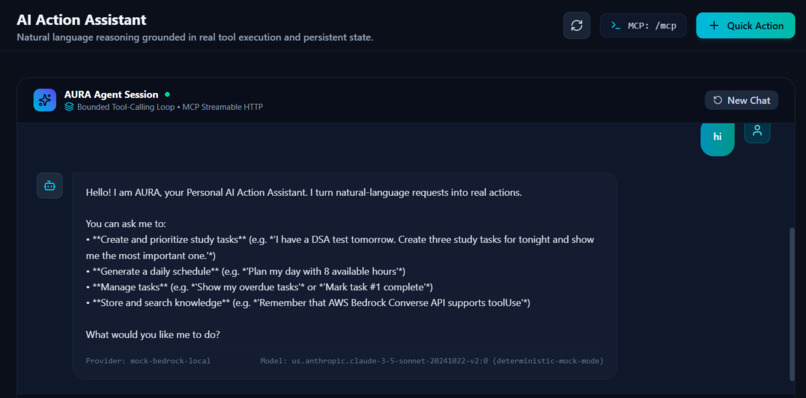 AURA – screenshot 1
