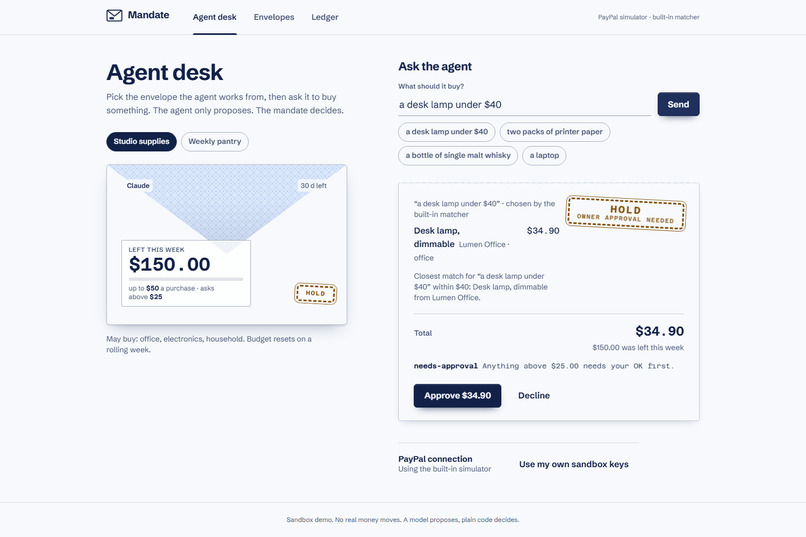 Mandate – screenshot 1
