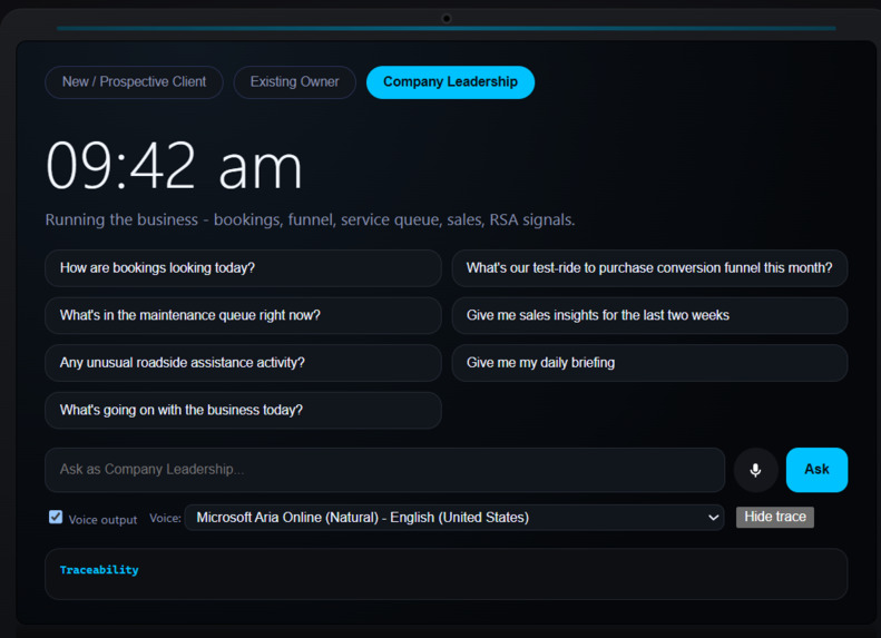 Alexa+ Raptee Ops Agent – screenshot 3