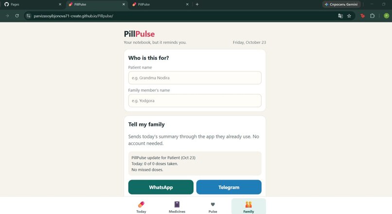 PillPulse – screenshot 3