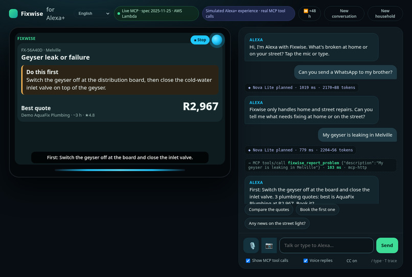 Fixwise – screenshot 1