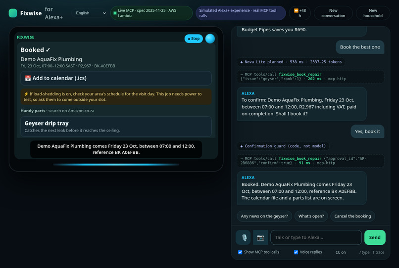 Fixwise – screenshot 2