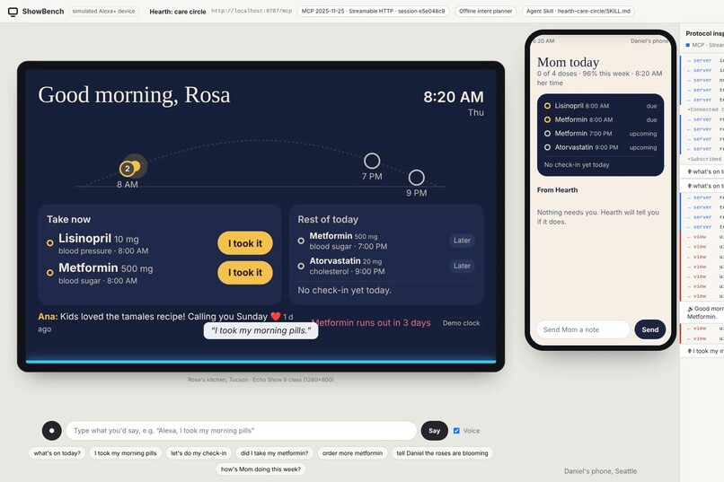 Hearth: a care circle for Alexa+ – screenshot 3