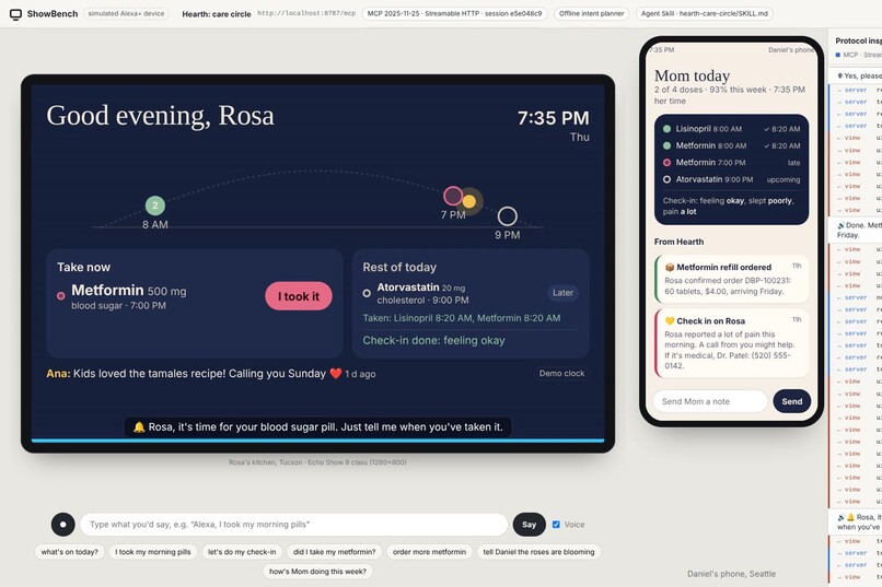Hearth: a care circle for Alexa+ – screenshot 6