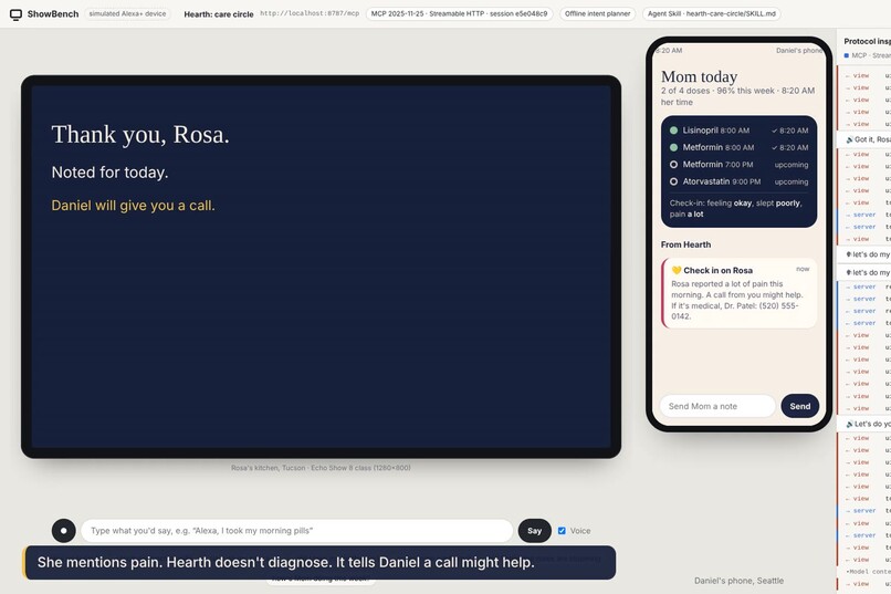 Hearth: a care circle for Alexa+ – screenshot 5