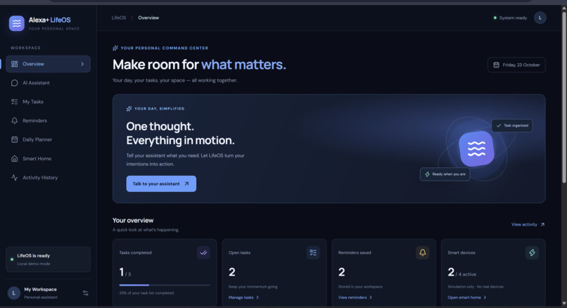 Alexa-lifeos – screenshot 8