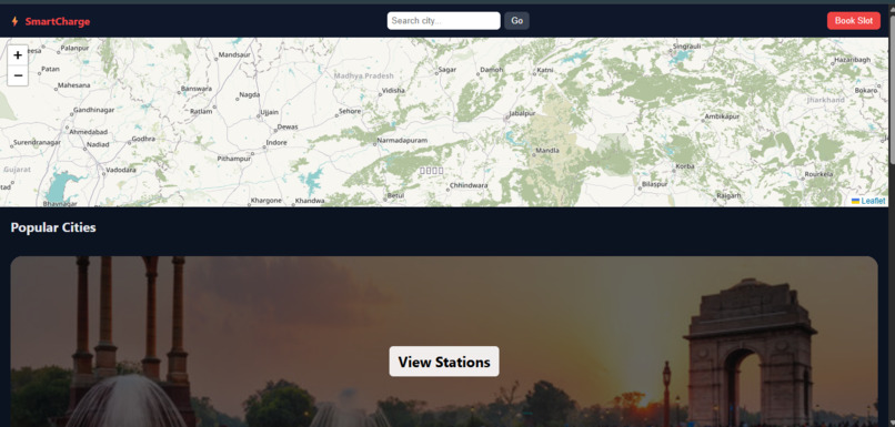 AI-powered EV charging and intelligent route planning – screenshot 1