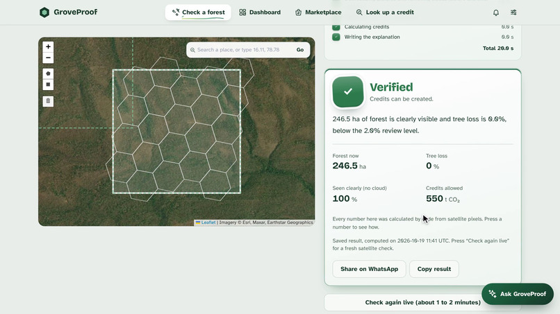 GroveProof – screenshot 4