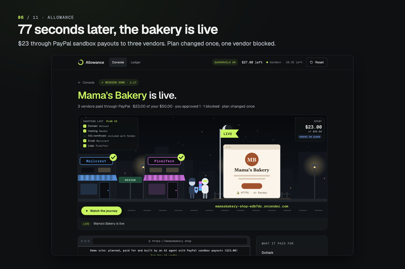 Allowance – screenshot 3