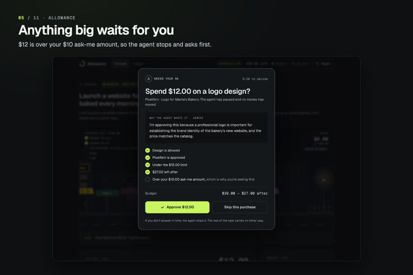Allowance – screenshot 4