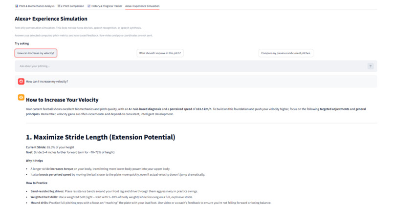Outpace Baseball: AI Pitching Coach – screenshot 4