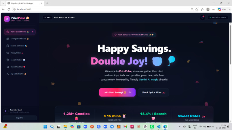 PricePulse AI – screenshot 1