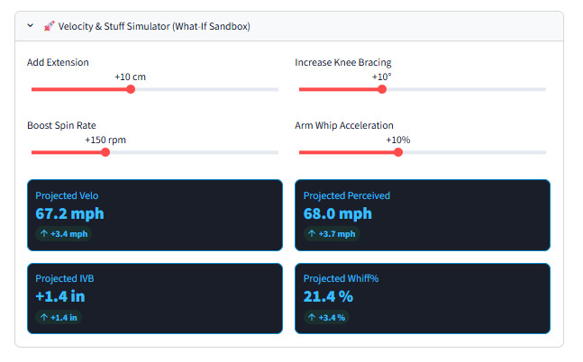 Outpace Baseball: AI Pitching Coach – screenshot 7