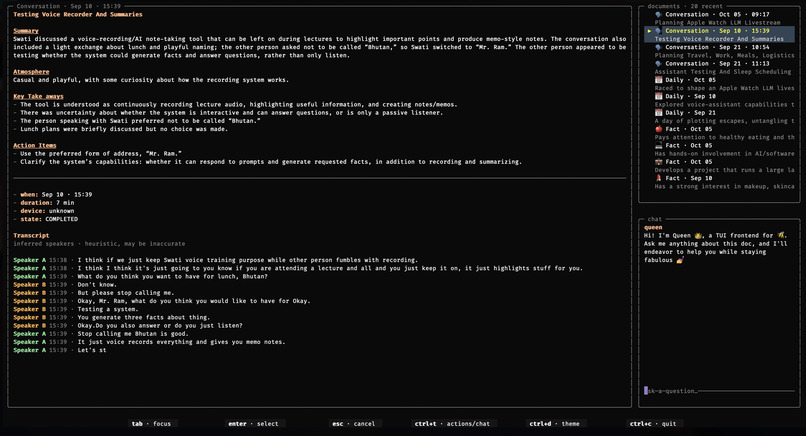 The Prettiest Agentic Terminal Interface for Bee ever seen. – screenshot 4