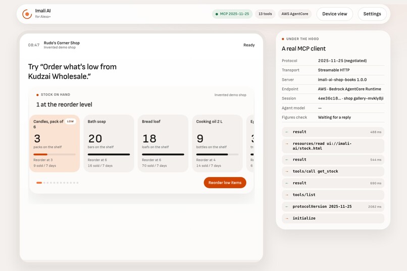 Imali AI for Alexa+ – screenshot 4