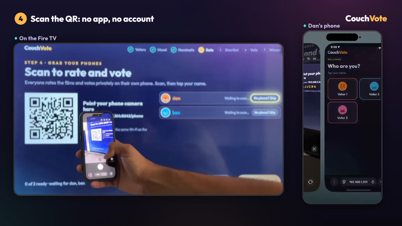 CouchVote – screenshot 3