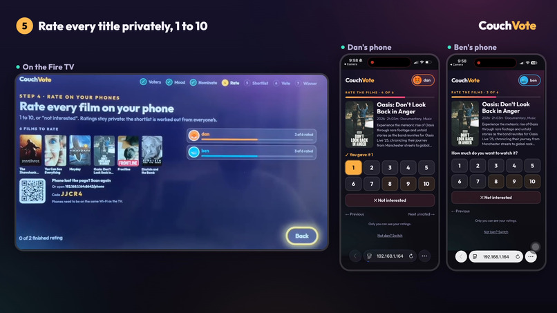 CouchVote – screenshot 4