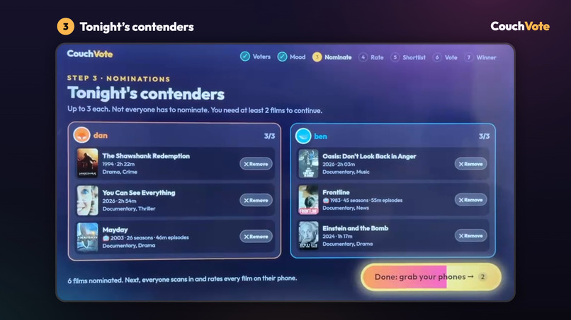 CouchVote – screenshot 6