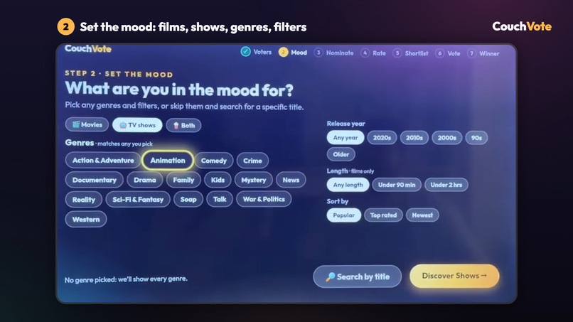 CouchVote – screenshot 8