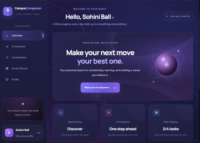 CampusCompanion AI – screenshot 1