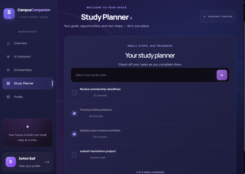 CampusCompanion AI – screenshot 5