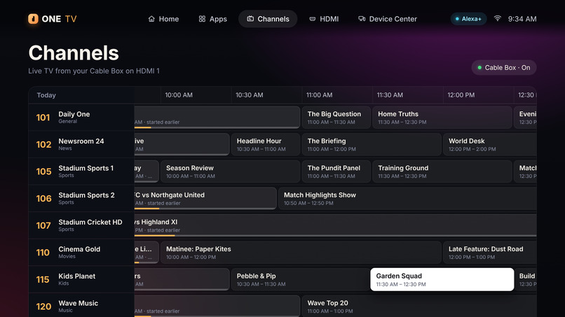 Alexa ONE TV  – screenshot 5