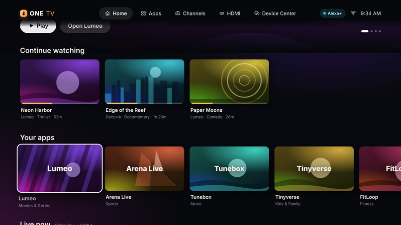 Alexa ONE TV  – screenshot 8