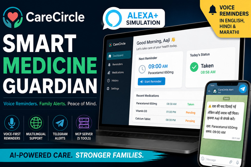 CareCircle: Voice Medicine Guardian – screenshot 1