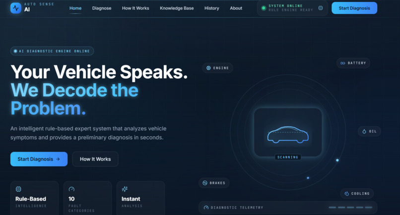 Autosense-ai – screenshot 1
