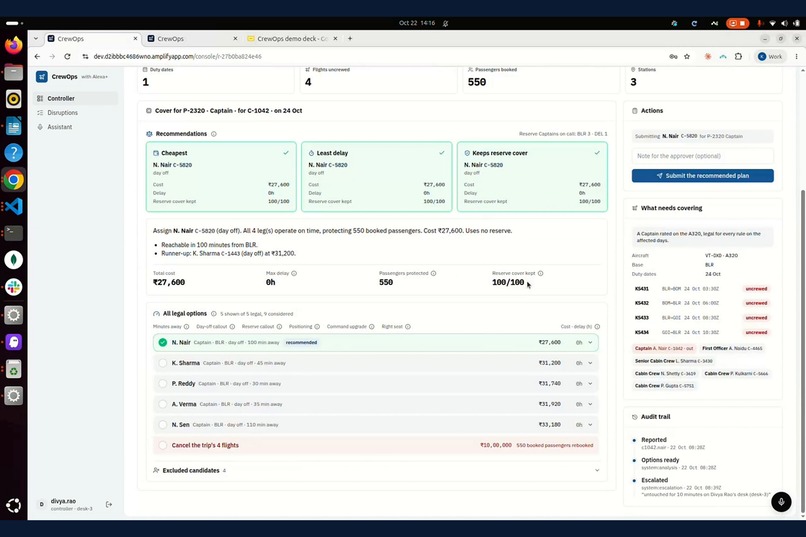CrewOps – screenshot 2
