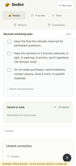 BeeBot – screenshot 2