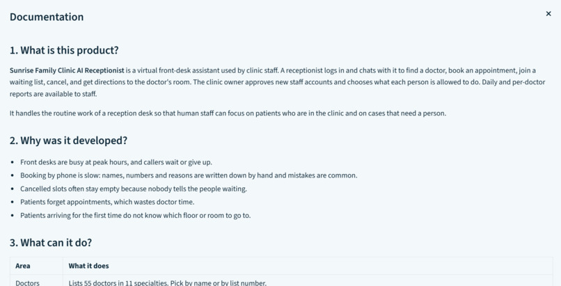 ClinicPilot – screenshot 2